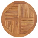  Bordplate heltre teak 2,5 cm 80 cm 48986