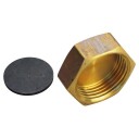Messing kappe 1/2"