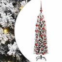  Kunstig juletre med 150 LED grønn 150 cm PVC og stål og plast