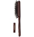 Fan Palm Boar& Nylon Hairbrush Brown ONE SIZE