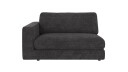 Rowico Home Duncan 1,5 seters ende V Mørkegrå Robin 66 129 x 103 x 78 cm Grå