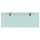 vidaXL Flytende hyller 2 stk glass 50x20 cm 8 mm