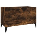  Hifi benk røkt eik 74,5x38x48 cm konstruert tre