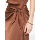 Silk95Five Dame Skjørt Brun S,