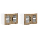  Kjøkkenskap 2 pcs Artisan Eik 60 x 31 x 40 cm Konstruert tre
