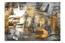 Fototapet Berlin Collage Oransje 350x245 - Artgeist sp. z o. o.