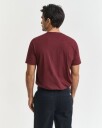 Gant Klassisk t-skjorte i regular-fit BORDEAUX MELANGE M