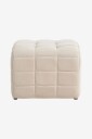 Ellos Home   Puff Legomia 54x54 cm   Beige
