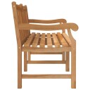vidaXL Hagebenk 150 cm heltre teak