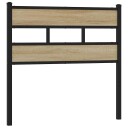  Hodegavl sonoma eik 90 cm jern og konstruert tre 8721158377197