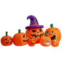 Carnival Toys Srl Oppblåsbare Gresskar Halloween med Belysning