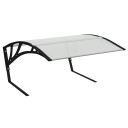  Robotgressklipper Garasje Svart 80x101x46 cm