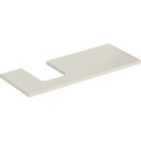 Geberit One benkeplate 119x47,3 cm høyglans beige