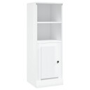 vidaXL Highboard høyglans hvit 36x35,5x103,5 cm konstruert tre