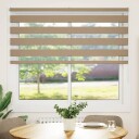  Sebragardin sandbrun 165x150 cm stoff bredde 160,9 polyester