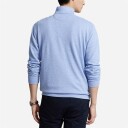 Luxury Jersey Quarter Zip Pullover Isle Heather