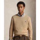 Polo Ralph Lauren Cotton Lscnpp7Gg   CAMEL MELANGE   XL