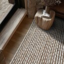 Juteteppe   Bally Jute/wool Bubble natur/hvit Størrelse: 200 x 290 cm