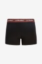 Jack & Jones   Boksershorts Jacsoho Solid Trunks 3 Pack Noos   Svart