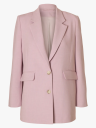 Selected Femme Rita Long Sleeve Relaxed Blazer Rosa 44