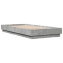  Sengeramme betonggrå 100x200 cm konstruert tre 8721012286511