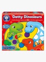 Orchard Toys Flekkete Dinosaurer Barnespill med Farger og Former