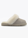 Roberto Rosso Sheepskin Slipper Grå 38