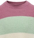 Kids Only Kogsandy L/S Stripe Pullover Knt Noos Green 122 128