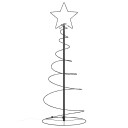  Juletre lyskjegle 80 LED varmhvit 120 cm