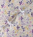 Nørgaard Madsens Sengetøy   Baby   Hvit m. Lilla Blomster   Nørgaard Madsens   Baby   Sengetøy   Baby