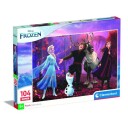 Clementoni Super Puslespill 104 Brikker Disney Frozen