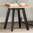  Bordplate firkantet 40x40x2 cm heltre akasie