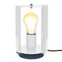 Nemo Pivotante À Poser Bordlampe Hvit
