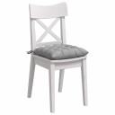  Seteputer 2 pcs Sky Grey 40 x 40 x 6 cm stoff