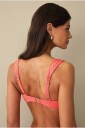 Ellos Collection   Bikini BH med strukturmønstre   Rosa