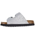 Name It Sandaler Noos NkfFlora Sølv m. Glitter Name It 28 Sandals Grå Metallic