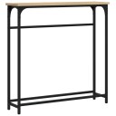  Konsollbord sonoma eik 75x19,5x75 cm konstruert tre 8720845420871