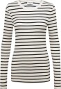Bruun & Stengade Bs Margrethe Regular Fit Top   OFF WHITE/BLACK   XS