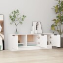vidaXL TV-benk hvit 102x35x36,5 cm konstruert tre