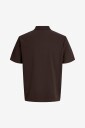 Jack & Jones   Pologenser Jprblaethan Ss Zip Polo Sn   Brun