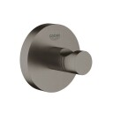 Grohe Essentials håndklekrok, børstet sort krom