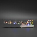 Konstsmide Snowmen in sledge Figur Flerfarget Polyresin Universell IP20 6 timer