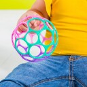 Oball klassisk ball til baby rosa, lilla og turkis