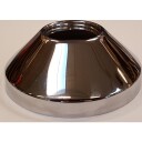 Vano dekorativ rose høy modell chrome 70 mm diameter x 26 mm height