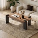 Coffee Table Nordure Furu Antracit -