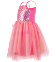 Great Pretenders Kostymer Sløyfe Bliss Kjole Hot Pink 7 8 år 122 128 Kostymer Rosa