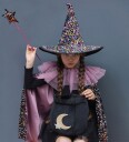 Mimi & Lula Cape Ruffle Dazzle Sequin MULTI One Size