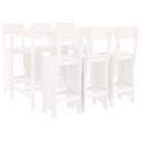  Hagebarsett 7 deler hvit heltre furu 3157812