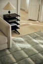 Layered Lilly Wool Rug 200x300 cm Green