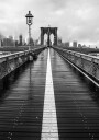 Brooklyn Bridge Walk Plakat Plakat / 30x40cm
